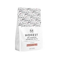 The Honest Company Honest Mama Me Moment Soaking Salts | Calming, Mineral-rich Dead Sea Salt Soak | 2 lbs