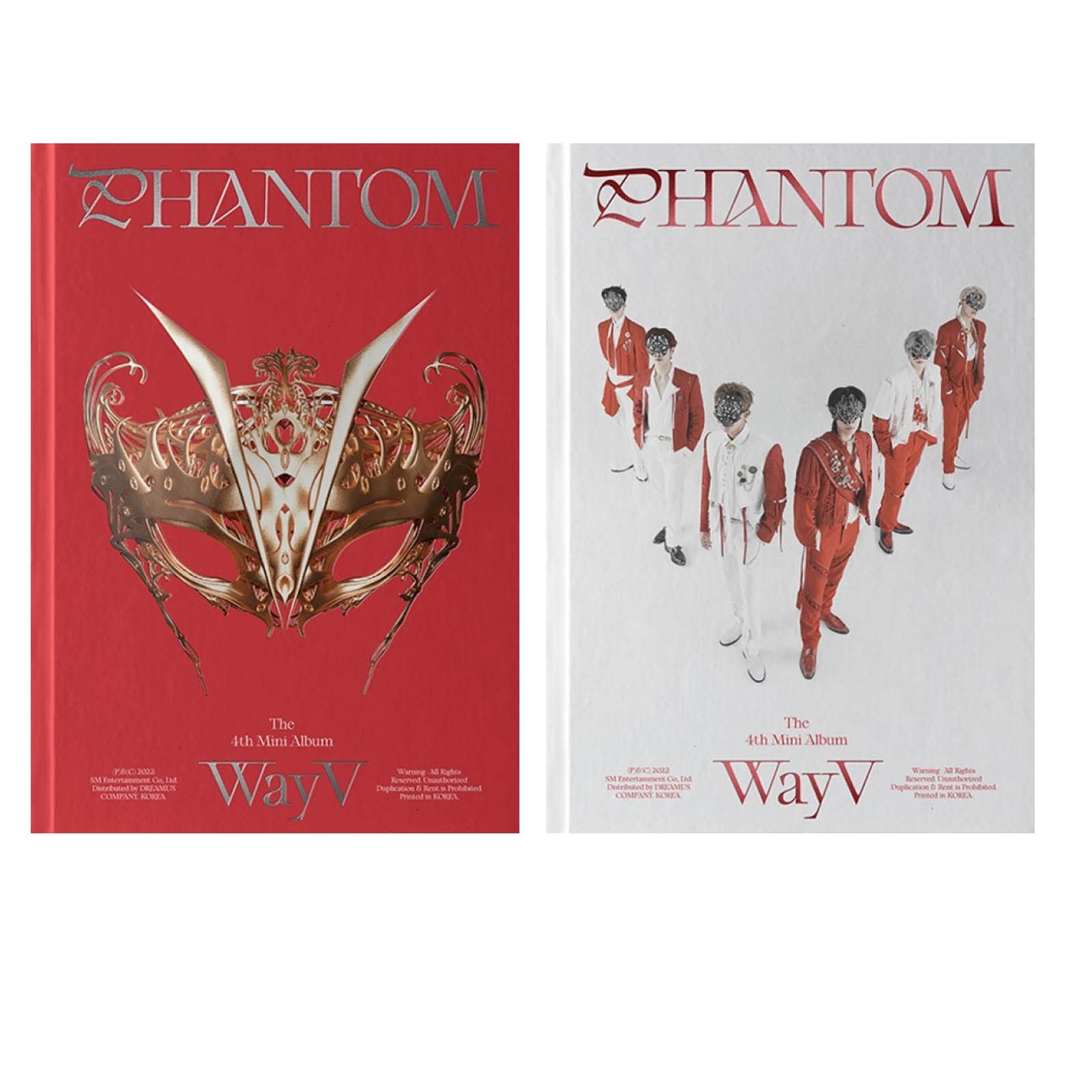 [SET] WayV Phantom 4th Mini Album 2Ver SET