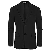 PJ Paul Jones Men's Herringbone Blazer Jacket Lightweight Casual Knit Sport Coat