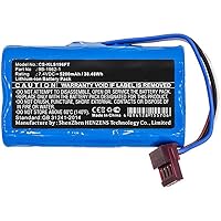 Battery for Flashlight 38.48Wh Li-ion 7.4V 5200mAh, 9B-1962-1 (38.48Wh Li-ion 7.4V 5200mAh Blue for Koehler Flashlight 07610, 07611, 07612, 07630, 07631, 07632, 07650,)