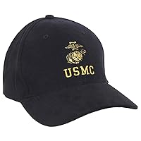 Rothco USMC with Globe & Anchor Insignia Cap Black