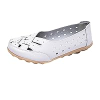 Chamberm Orthopedic Loafers in Breathable Leather，Orthopedic Loafers for Women，Womens Leather Loafers，Wide Size Casual Leather Orthopedic Sandals.
