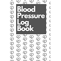 Blood Pressure Log Book: record and track daily blood pressure and pulse readings witch blank spaces for notes for doctors appointments, issues, or questions.