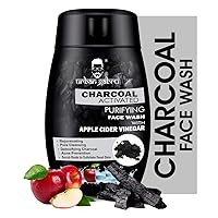 urbangabru Charcoal Face Wash with Apple Cider Vinegar for Pimple/Acne control and clear Glowing Skin