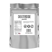 Bulk Dextrose Powder 5 lbs - Pure Carb Powder Unflavored - Good Source of Glucose and Carbohydrates - Food Grade Dextrose Sugar for Brewing and Sausage Making - Pre Workout Carb Supplement