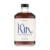 Dream Light by Kin Euphorics, Non Alcoholic Spirits, Nootropic, Botanic, Adaptogen Drink, Earthy Oak, Smoky Clove and Spicy Cinnamon, Soothe The Spirit and Quiet The Mind, 16.9 Fl Oz