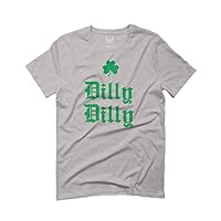 Funny St Patrick Day Dilly Dilly Clover Shamrock Green Clover for for Men T Shirt