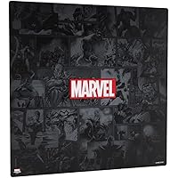 Marvel Champions Marvel Black Prime Game Mat XL | Slip-Resistant 27.5