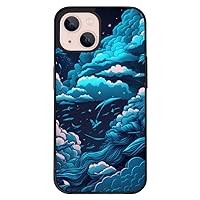 Blue Moon iPhone 13 Case - Printed Phone Case for iPhone 13 - Trendy iPhone 13 Case
