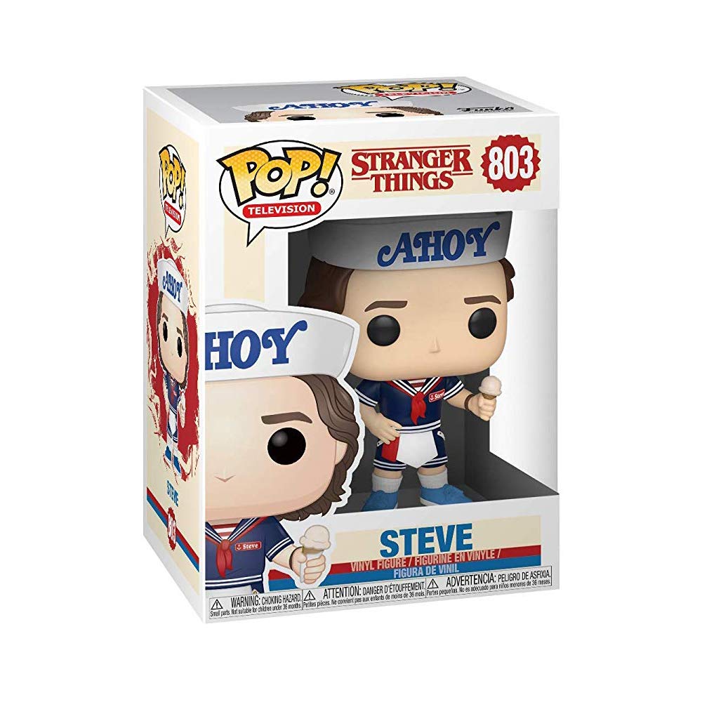 Funko Pop! Television: Stranger Things - Steve with Hat & Ice Cream