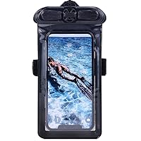 Vaxson Phone Case Black, Compatible with ATT AT T Motivate Max Waterproof Pouch Dry Bag [ Not Screen Protector Film ]
