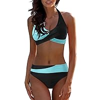 Two Piece Shorts Swimsuits for Women Swimsuit Swimsuit Ladies Shorts Two Piece Swimwears Tankinis Set