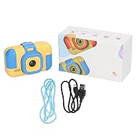 Upgrade HD Digital Camera,Kids Camera,Children Selfie Video Camcorder,Kids Digital Camera Dual Cameras 40MP Support Video Recording Round Lovely Childrens Camera with Cartoon Photo Frame, Kids Di