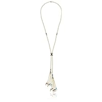 Ben-Amun Jewelry Necklace with Glass Pearl Tassel Strands, 27