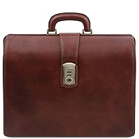 Tuscany Leather Canova Leather Doctor bag briefcase 3 compartments