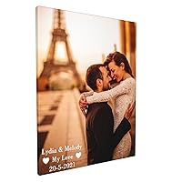 Custom Canvas Prints with Your Photos,Personalized Canvas Wall Art,Customized Picture Frames(20