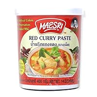 Maesri Red Curry Paste, 14 Ounce
