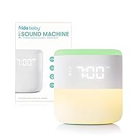 3-in-1 Alarm Clock + Sound Machine + Nightlight | Wake Up Light Sunrise Alarm Clock, White Noise Soother, Sleep Trainer, Nursery + Toddler + Kids Bedroom (Bluetooth)