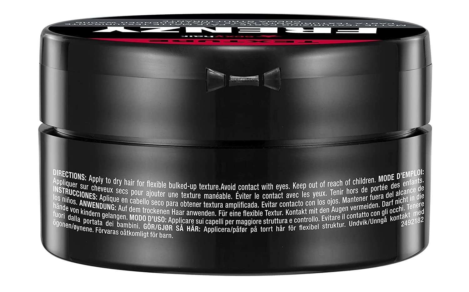 SexyHair Style Frenzy Matte Texturizing Paste | Fullness, Texture and Definition | Helps Create Bulk | Semi-Matte