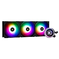 Thermalright Frozen Notte 360 Black ARGB Water Cooling CPU Cooler, 360 Black CPU Cooler Specifications, 3×120mm PWM Fans, S-FDB V2 Bearings, Suitable for AMD/AM4, Intel LGA 1700/1150/1151/1200/2011