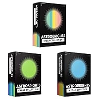 Astrobrights Mega Collection, Colored Cardstock & Astrobrights Mega Collection, Colored Cardstock & Astrobrights Mega Collection, Colored Cardstock,