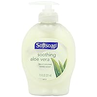 Softsoap Moisturizing Liquid Hand Soap, Soothing Aloe Vera 7.5 oz by Softsoap (Pack of 2)