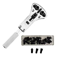 Set Of Watch Repair Kit 3 Point Wrench Screw For Case Remover Tool Adjustable Watch Back For Case Opener Replace Watch Back Opener Kit