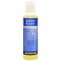 Stress Relief Aromatherapy Massage Oil - 4oz