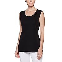 MISOOK Women Knit Tank Top - Open Front Cashmere Cardigan Design for Comfort & Fit - Sleeveless Scoop Neck Pullover & Unlined