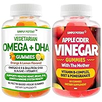 Omega 3-6-9 Gummies Bundle with Apple Cider Vinegar Gummies