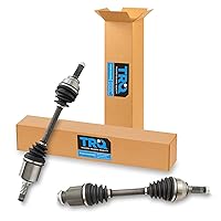 TRQ Front CV C/V Axle Drive Shaft Assembly Left & Right Kit Pair Set of 2 for 2005-2009 Mazda 3 2.0L Automatic New