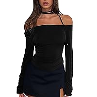 Women's Night Out Tops Base Pullover Long Sleeve Turtleneck Tops Soft Stretchy Slim Fitted Layer Shirts Top, S-3XL