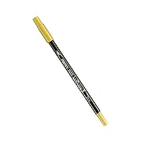 Uchida Marvy Extra Fine Tip Le Plume II Double Ender Marker Pen Art Supplies, Celery, 1 Count (Pack of 1)