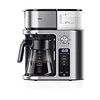 MultiServe Plus 10- Cup Pod Free Drip Coffee Maker, 7 Brew Sizes/Hot & Cold Brew, Stainless steel KF9270SI