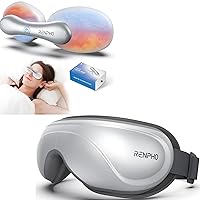 Eyeris 2 - Eye Massager with Heat for Migraines & Eye Spa Pods - 2023 Latest Heating & Cooling Eye Care Device