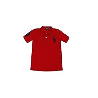Polo Ralph Lauren Boys Youth Big Pony Polo Shirt (5, Red)