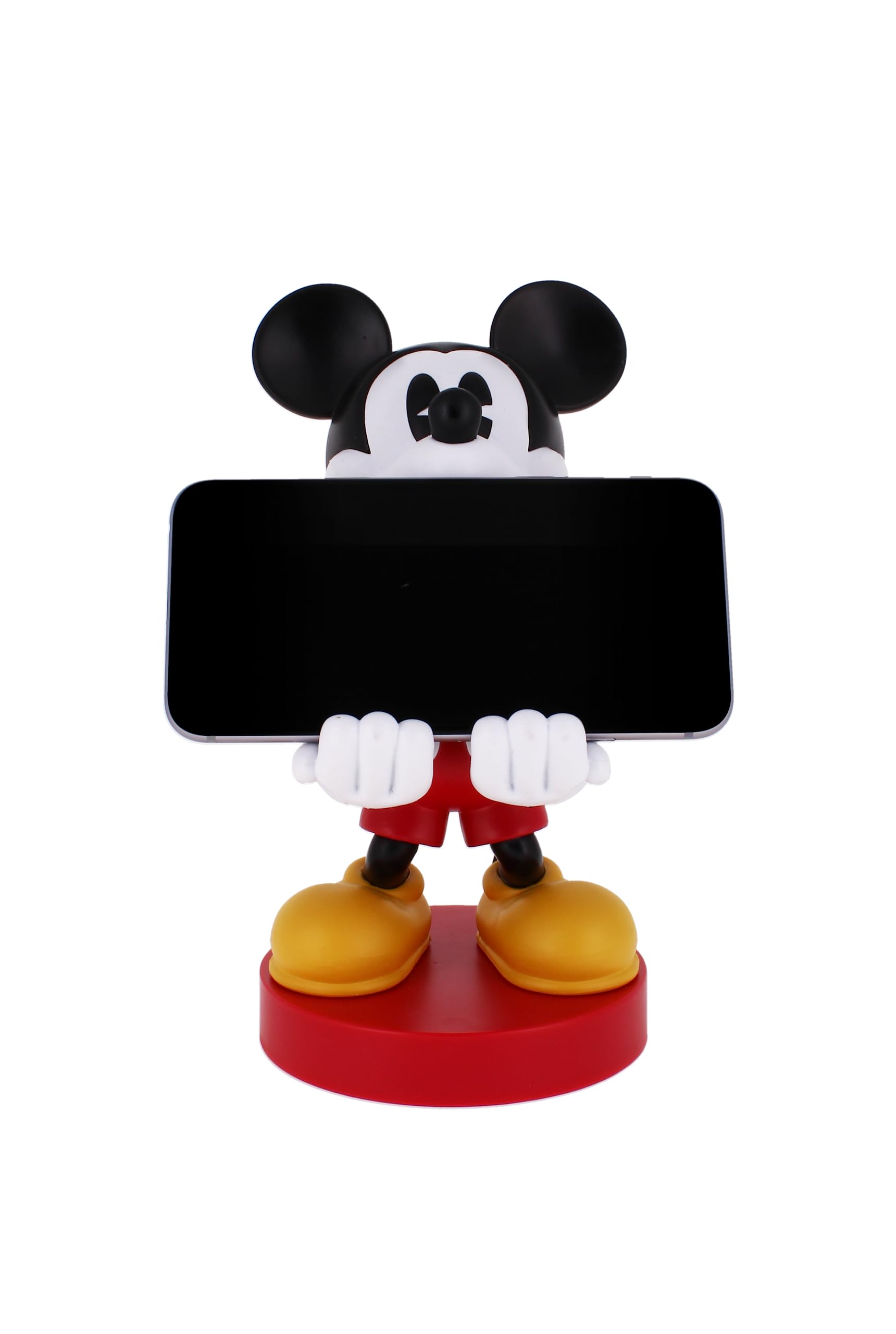 Exquisite Gaming Cable Guys: Disney Mickey Mouse Phone Stand & Controller Holder - Officially Licenced Figure - Exquisite Gaming