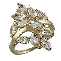 Carillon Morganite Marquise Shape 3X6MM Natural Non-Treated Gemstone 14K Rose Gold Ring Gift Jewelry for Women & Men