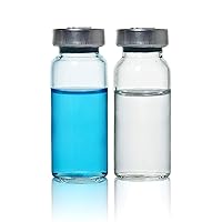 SHAOTONG 10ml Glass bottle/sterile transparent vial (A-10Pcs)