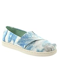 TOMS Alpargata (Toddler/Little Kid) Plant Dyed Grey Multi Tie-Dyed Canvas 4 Toddler M