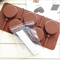2020 5 pieces a Sheet Pop sticker Silicone Cake Mold Chocolate Silicone Mold Mould for DIY Handmade Cookies Mold