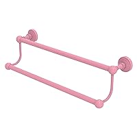 Allied Brass WP-72/24-PNK Waverly Place Collection 24 Inch Double Towel Bar, Pink
