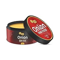 Onion Hair Food 170gm, Onion Hair Cream/Gel, For Hair, Beard and Eyebrow, For Men and Women | For Dry Hair, Beard, Eyebrow.