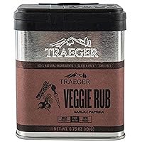 Traeger Grills SPC182 Veggie Rub with Garlic & Herb