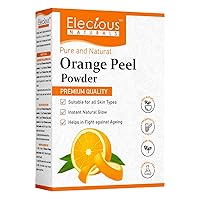 Orange Peel Powder for Skin and Face No Chemical, No Preservative Help in Tan Removal, Face Cleansing and Make Skin Glowing 200gm