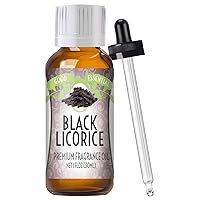 Professional Black Licorice Fragrance Oil 30ml for Diffuser, Candles, Soaps, Lotions, Perfume 1 fl oz