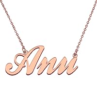 Customized Made 18K Gold Plated Any Name Necklace for Her