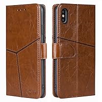 Wallet Folio Case for Apple iPhone 11 6.1 INCH, Premium PU Leather Slim Fit Cover for iPhone 11 6.1 INCH, 3 Card Slots, Good Design, Light Brown