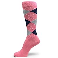 Men's/Groomsmen Gifts Wedding Argyle Dress Socks (One Size 10-13 & XL Extra Large Size 14-16)