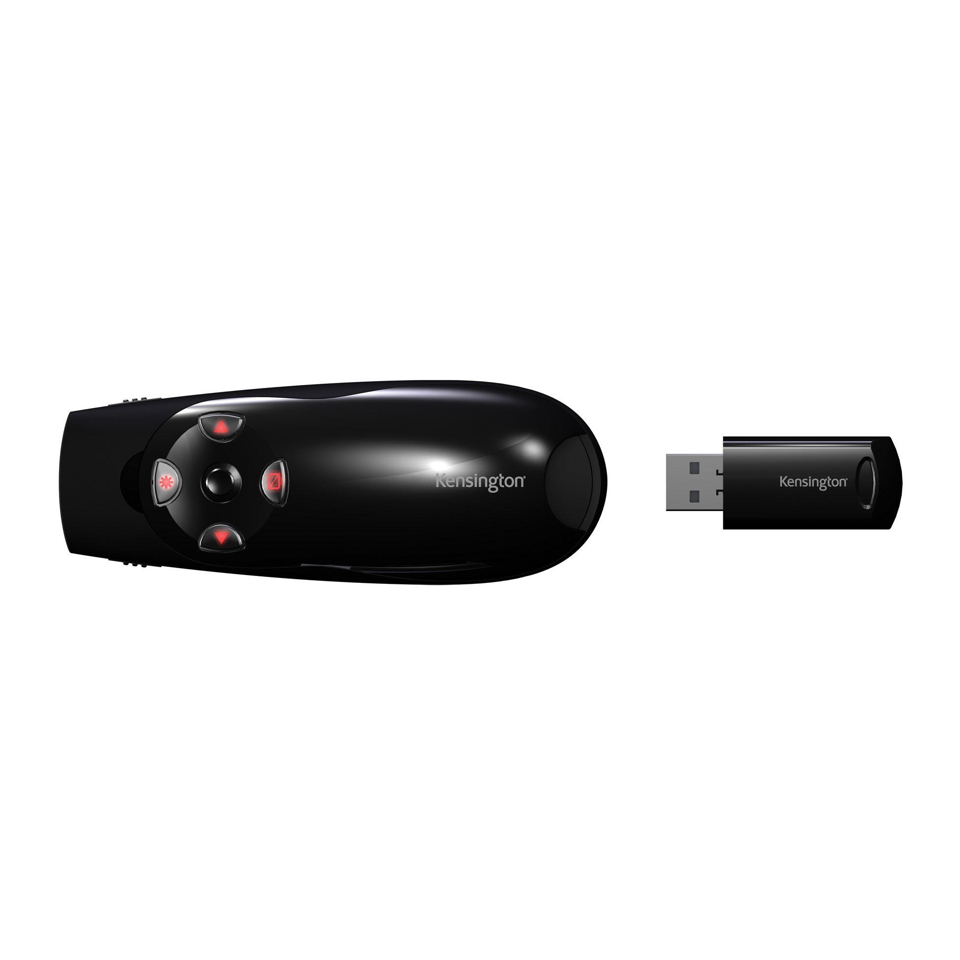 Kensington Expert Wireless Presenter with Red Laser Pointer and Cursor Control (K72425AM)